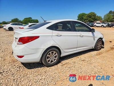 Trzecie zdjęcie samochodu z tyłu: 2012 HYUNDAI ACCENT GLS VIN:KMHCT4AE8CU185283 - miniatura