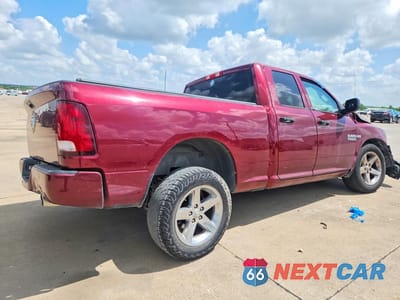 Trzecie zdjęcie samochodu z tyłu: 2018 RAM 1500 ST VIN:1C6RR6FT4JS165371 - miniatura