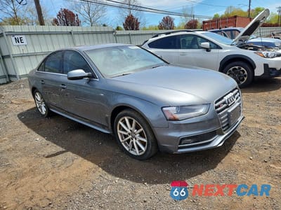 Czwarte zdjęcie samochodu z boku: 2014 AUDI A4 PREMIUM PLUS VIN:WAUFFAFL0EN021938 - miniatura