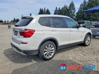 Trzecie zdjęcie samochodu z tyłu: 2017 BMW X3 SDRIVE28I VIN:5UXWZ7C57H0T44077 - miniatura
