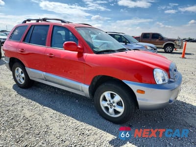 Czwarte zdjęcie samochodu z boku: 2005 HYUNDAI SANTA FE GLS VIN:KM8SC73E35U862902 - miniatura
