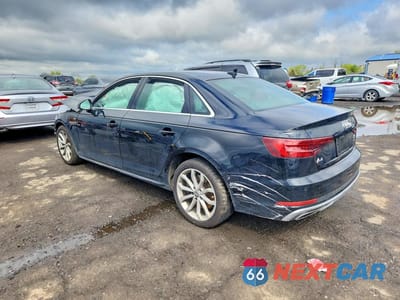 Drugie zdjęcie samochodu z przodu: 2019 AUDI A4 PREMIUM PLUS VIN:WAUENAF48KA007831 - miniatura