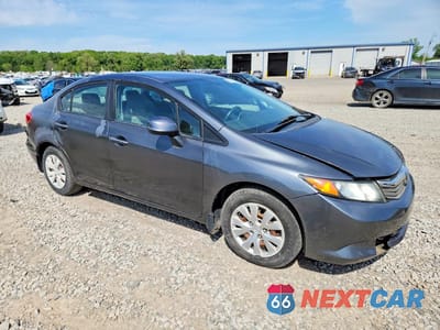 Czwarte zdjęcie samochodu z boku: 2012 HONDA CIVIC LX VIN:19XFB2F55CE340338 - miniatura