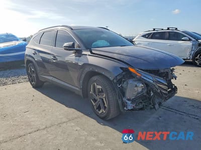 Czwarte zdjęcie samochodu z boku: 2022 HYUNDAI TUCSON LIMITED VIN:KM8JE3AE7NU128314 - miniatura