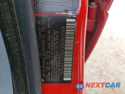 Zdjęcie 12 z 12 samochodu: 2003 BMW 325 I VIN:WBAET374X3NJ40388 - miniatura