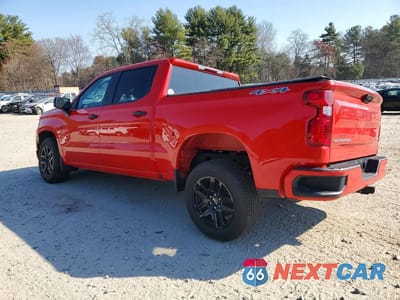 Drugie zdjęcie samochodu z przodu: 2022 CHEVROLET SILVERADO K1500 CUSTOM VIN:1GCPDBEK5NZ528340 - miniatura