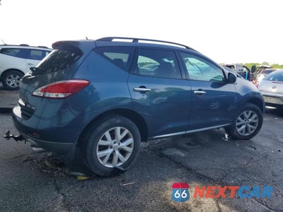 Trzecie zdjęcie samochodu z tyłu: 2012 NISSAN MURANO S VIN:JN8AZ1MW8CW206963 - miniatura