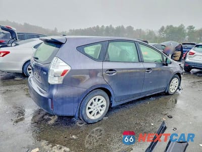 Trzecie zdjęcie samochodu z tyłu: 2014 TOYOTA PRIUS V TWO VIN:JTDZN3EU2EJ001819 - miniatura