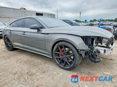 Czwarte zdjęcie samochodu z boku: 2024 AUDI S5 PRESTIGE VIN:WAUB4CF59RA114438 - miniatura