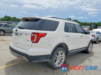 Trzecie zdjęcie samochodu z tyłu: 2017 FORD EXPLORER LIMITED VIN:1FM5K8F82HGA59609 - miniatura