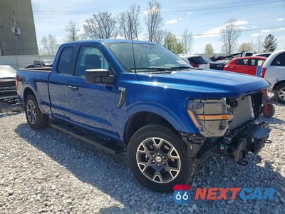Czwarte zdjęcie samochodu z boku: 2025 FORD F150 STX VIN:1FTEX2LP5SKE08362 - miniatura