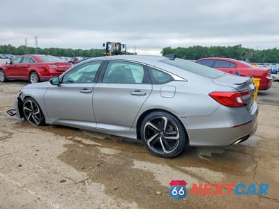 Drugie zdjęcie samochodu z przodu: 2021 HONDA ACCORD SPORT SE VIN:1HGCV1F49MA018089 - miniatura