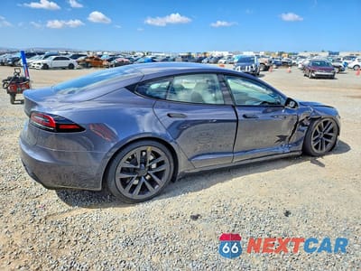 Trzecie zdjęcie samochodu z tyłu: 2023 TESLA MODEL S VIN:5YJSA1E50PF517598 - miniatura