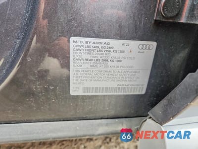 Zdjęcie 13 z 13 samochodu: 2022 AUDI Q5 PRESTIGE 45 VIN:WA1FAAFY9N2062187 - miniatura