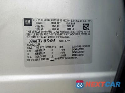 Zdjęcie 13 z 13 samochodu: 2018 GMC TERRAIN SLE VIN:3GKALTEV1JL229796 - miniatura