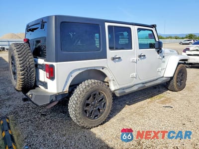 Trzecie zdjęcie samochodu z tyłu: 2018 JEEP WRANGLER UNLIMITED SPORT VIN:1C4BJWDG4JL910380 - miniatura