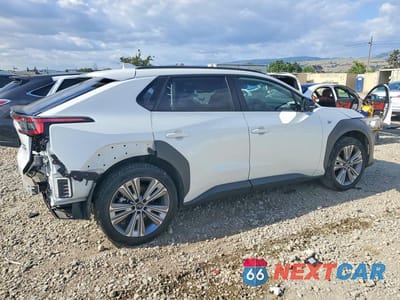 Trzecie zdjęcie samochodu z tyłu: 2023 SUBARU SOLTERRA PREMIUM VIN:JTMABABA4PA013249 - miniatura