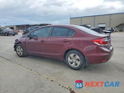 Drugie zdjęcie samochodu z przodu: 2014 HONDA CIVIC LX VIN:19XFB2F54EE009527 - miniatura