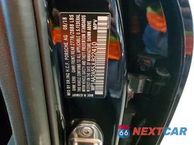 Zdjęcie 13 z 13 samochodu: 2018 PORSCHE MACAN VIN:WP1AA2A55JLB22410 - miniatura