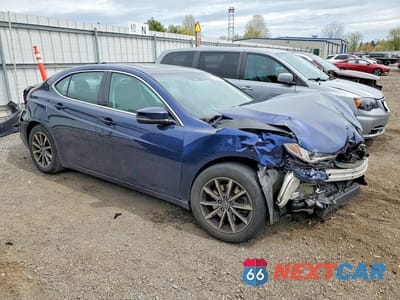Czwarte zdjęcie samochodu z boku: 2020 ACURA TLX VIN:19UUB1F30LA016184 - miniatura