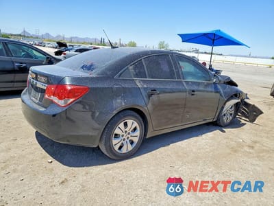 Trzecie zdjęcie samochodu z tyłu: 2014 CHEVROLET CRUZE LS VIN:1G1PA5SH8E7149100 - miniatura