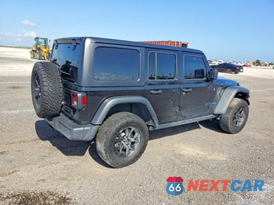 Trzecie zdjęcie samochodu z tyłu: 2024 JEEP WRANGLER 4XE VIN:1C4RJXN69RW217051 - miniatura