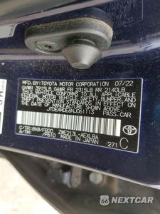 Zdjęcie 12 z 12 samochodu: 2022 TOYOTA COROLLA LE VIN:JTDEAMDE6NJ061113 - miniatura