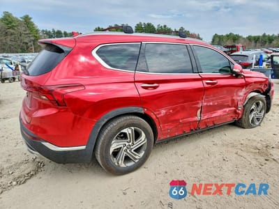 Trzecie zdjęcie samochodu z tyłu: 2022 HYUNDAI SANTA FE SEL VIN:5NMS64AJ7NH376711 - miniatura