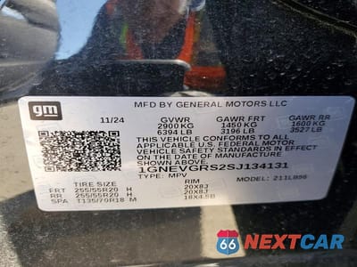 Zdjęcie 14 z 14 samochodu: 2025 CHEVROLET TRAVERSE LT VIN:1GNEVGRS2SJ134131 - miniatura