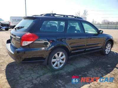 Trzecie zdjęcie samochodu z tyłu: 2009 SUBARU OUTBACK 2.5I VIN:4S4BP61C697322500 - miniatura