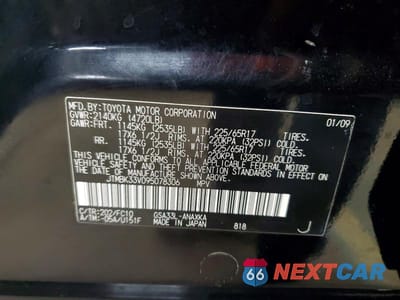 Zdjęcie 13 z 13 samochodu: 2009 TOYOTA RAV4 BASE VIN:JTMBK33V095078306 - miniatura