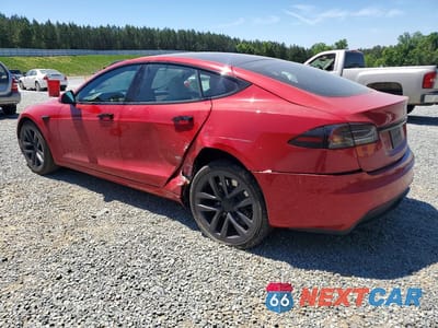 Drugie zdjęcie samochodu z przodu: 2022 TESLA MODEL S VIN:5YJSA1E51NF490554 - miniatura
