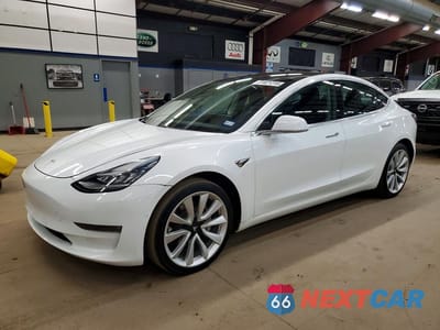 2019 TESLA MODEL 3 5YJ3E1EAXKF417507 - główne zdjęcie licytacji z USA - miniatura