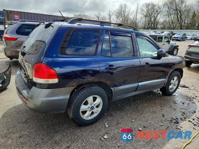 Trzecie zdjęcie samochodu z tyłu: 2005 HYUNDAI SANTA FE GLS VIN:KM8SC13D55U864557 - miniatura