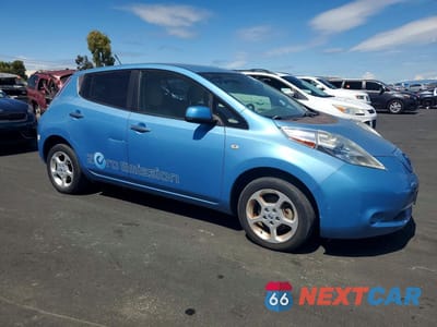 Czwarte zdjęcie samochodu z boku: 2011 NISS LEAF VIN:JN1AZ0CP1BT008762 - miniatura