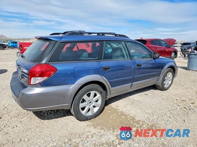 Trzecie zdjęcie samochodu z tyłu: 2009 SUBARU OUTBACK 2.5I VIN:4S4BP61C297333946 - miniatura