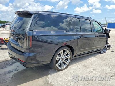 Trzecie zdjęcie samochodu z tyłu: 2025 CADILLAC ESCALADE ESV SPORT PLATINUM VIN:1GYS9RRL8SR193751 - miniatura