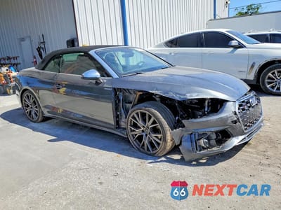 Czwarte zdjęcie samochodu z boku: 2021 AUDI S5 PREMIUM PLUS VIN:WAUW4GF58MN001414 - miniatura