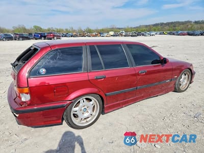 Trzecie zdjęcie samochodu z tyłu: 1995 BMW 320 I VIN:WBACE51040EN60484 - miniatura