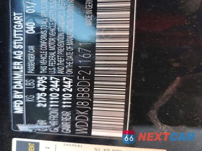Zdjęcie 12 z 12 samochodu: 2013 MERCEDES-BENZ E 350 4MATIC VIN:WDDKJ8JB8DF211671 - miniatura