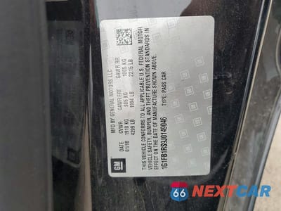 Zdjęcie 13 z 13 samochodu: 2018 CHEVROLET CAMARO LT VIN:1G1FB1RS9J0149046 - miniatura