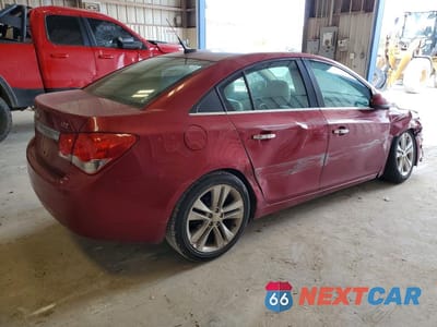 Trzecie zdjęcie samochodu z tyłu: 2012 CHEVROLET CRUZE LTZ VIN:1G1PH5SC9C7383128 - miniatura