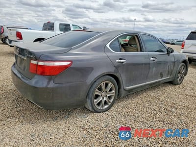 Trzecie zdjęcie samochodu z tyłu: 2008 LEXUS LS 460 VIN:JTHBL46F185074219 - miniatura