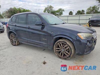 Czwarte zdjęcie samochodu z boku: 2016 BMW X3 SDRIVE28I VIN:5UXWZ7C59G0R31640 - miniatura