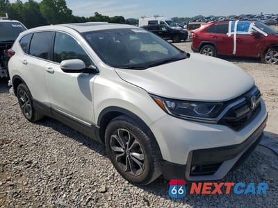 Czwarte zdjęcie samochodu z boku: 2022 HONDA CR-V EX VIN:2HKRW2H51NH652489 - miniatura