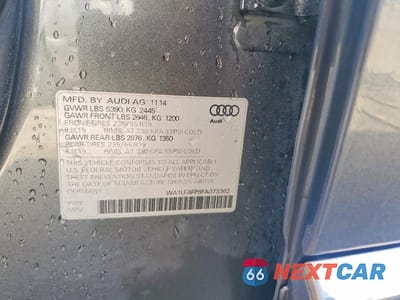 Zdjęcie 13 z 13 samochodu: 2015 AUDI Q5 PREMIUM PLUS VIN:WA1LFAFP8FA073362 - miniatura