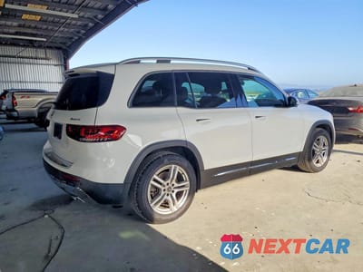 Trzecie zdjęcie samochodu z tyłu: 2021 MERCEDES-BENZ GLB 250 4MATIC VIN:W1N4M4HB1MW131467 - miniatura