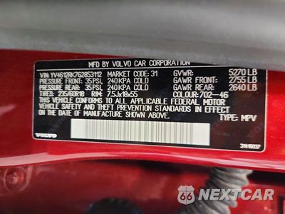 Zdjęcie 13 z 13 samochodu: 2016 VOLVO XC60 T5 PREMIER VIN:YV4612RK7G2853112 - miniatura