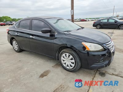 Czwarte zdjęcie samochodu z boku: 2013 NISSAN SENTRA S VIN:3N1AB7APXDL746650 - miniatura