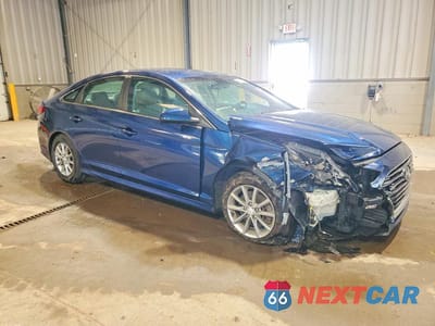 Czwarte zdjęcie samochodu z boku: 2019 HYUNDAI SONATA SE VIN:5NPE24AF7KH768767 - miniatura